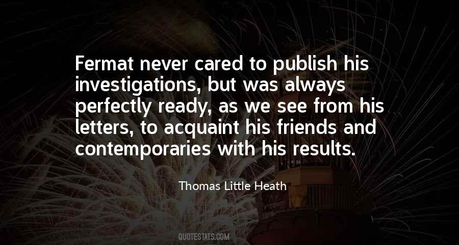 Quotes About Investigations #936106