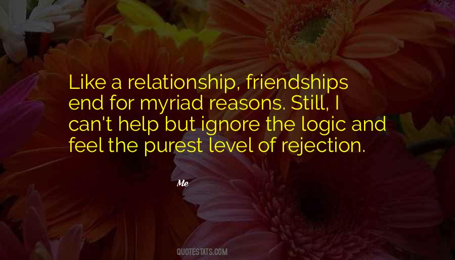 Is This The End Of Your Relationship Quotes #428469
