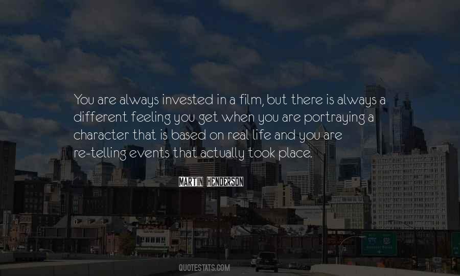 Quotes About Invested #1143653