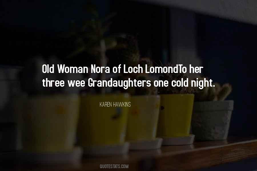 Cold Woman Quotes #265518