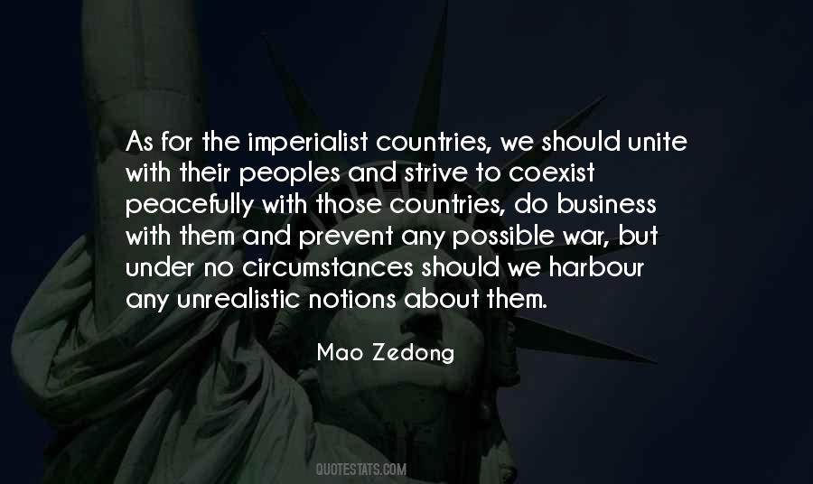 Mao Zedong War Quotes #1611490
