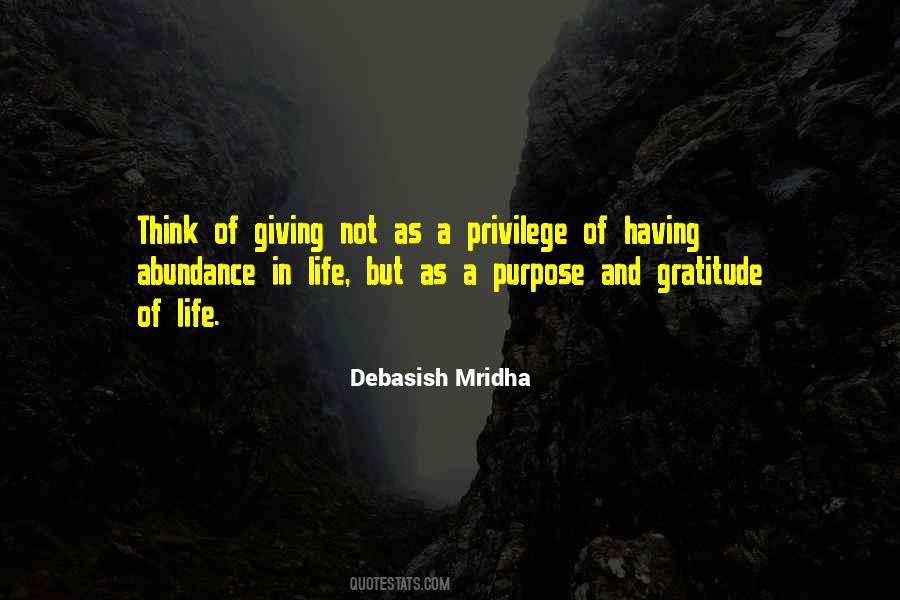 Giving Gratitude Quotes #107610