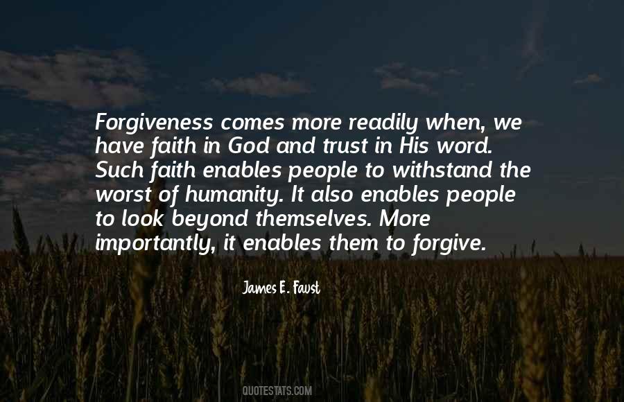 Have Faith And Trust In God Quotes #1529395