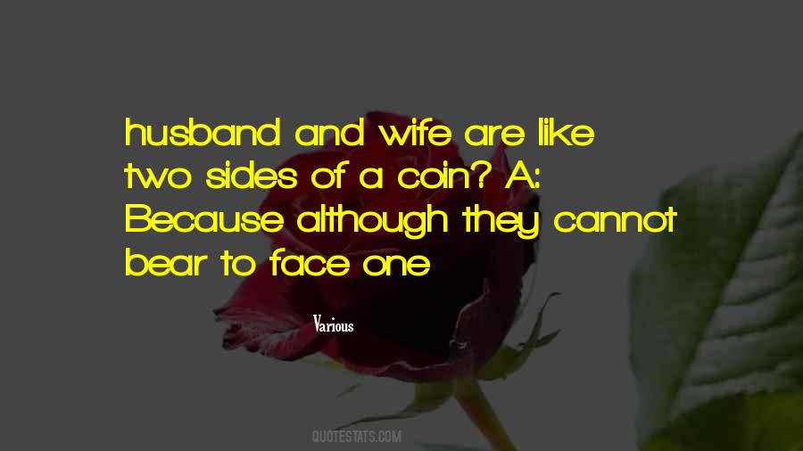 Two Wife Quotes #118835