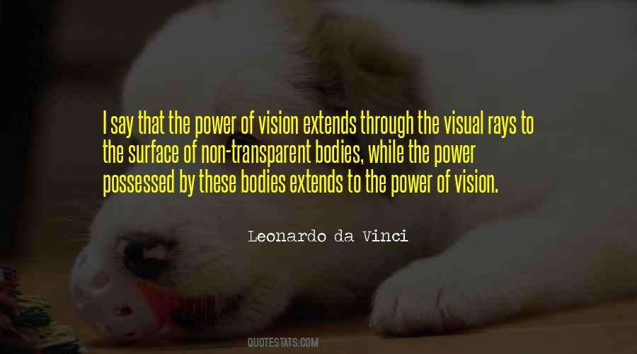 Power Of Vision Quotes #1610243