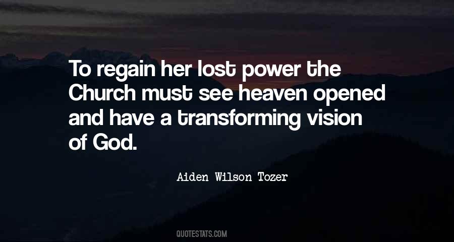 Power Of Vision Quotes #1878910