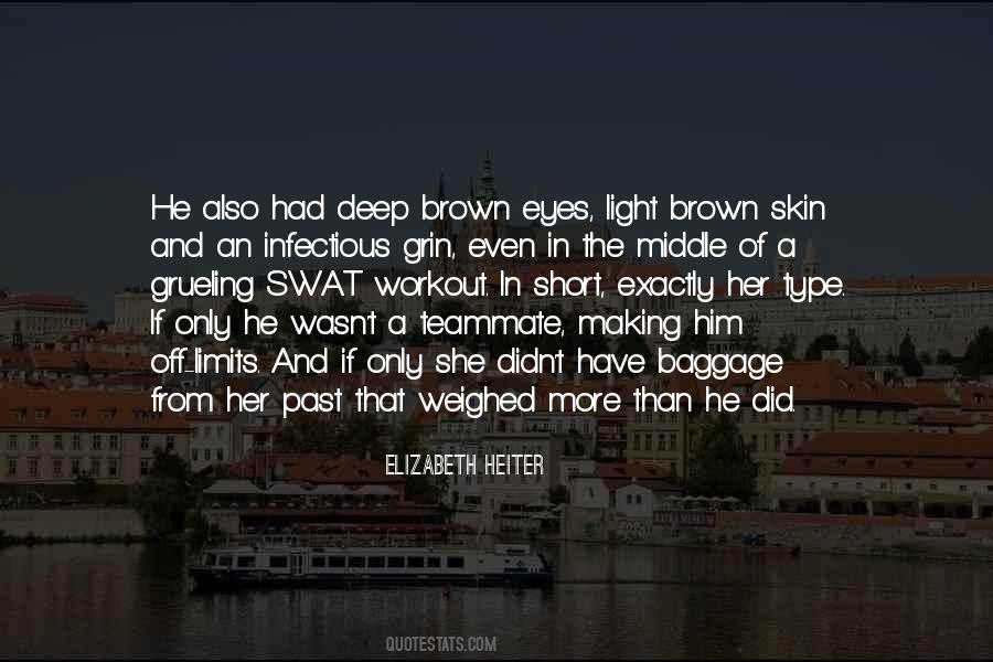 Romantic Brown Eyes Quotes #294891