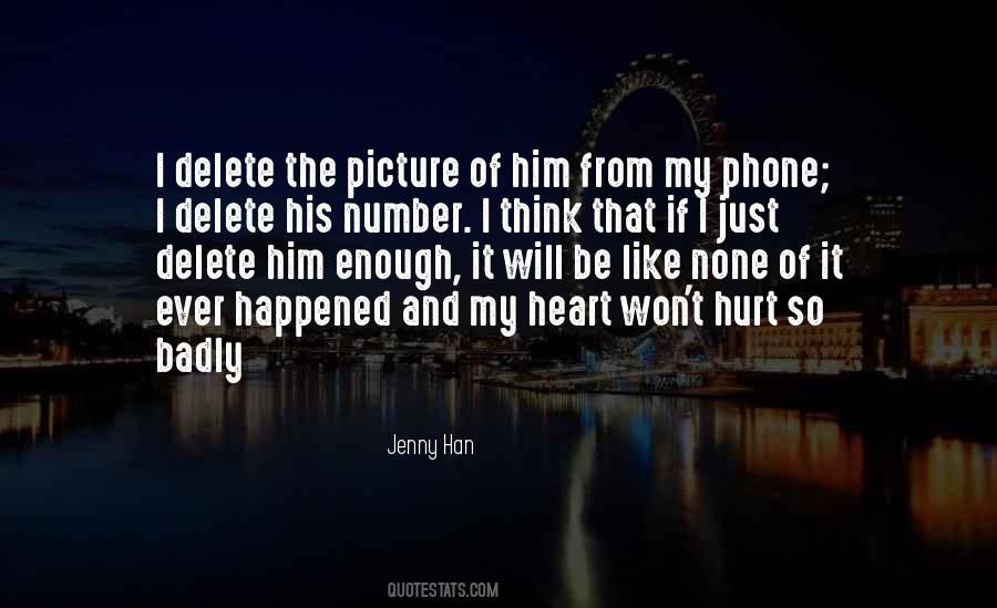 If I Delete Your Number Quotes #818871 If I Delete Your Number Quotes #818871