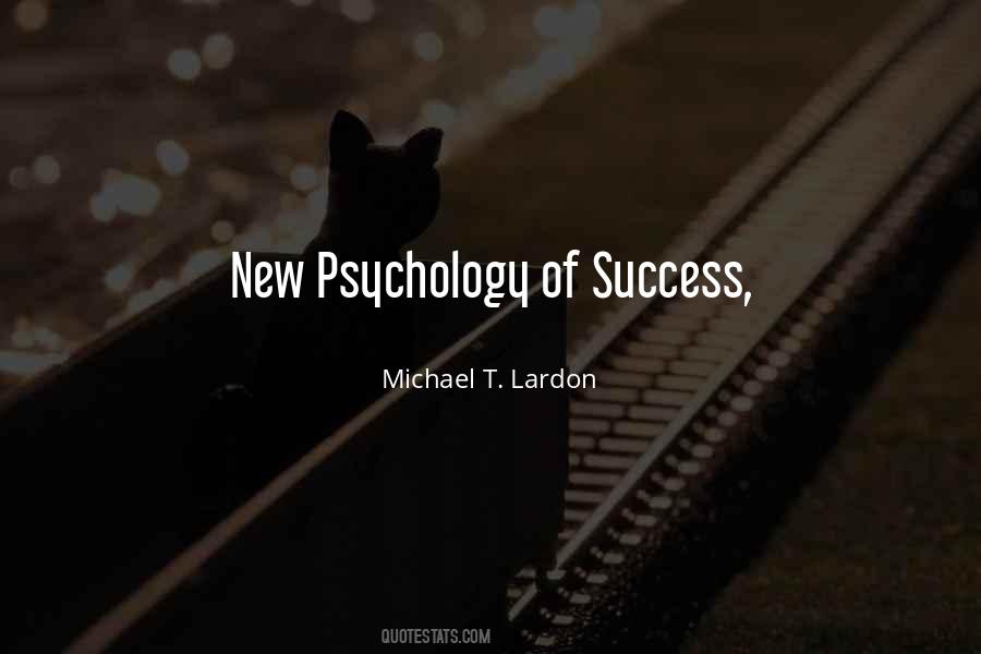 Psychology Success Quotes #1863116