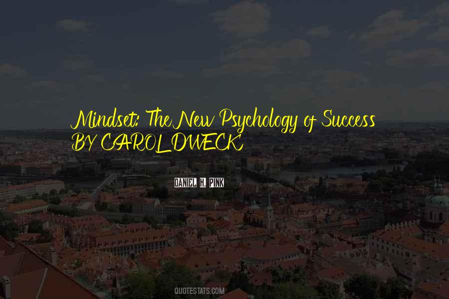 Psychology Success Quotes #427967