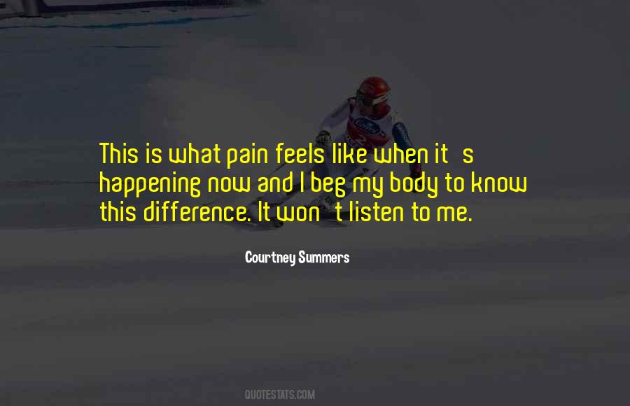 What Is Happening To Me Quotes #1724907