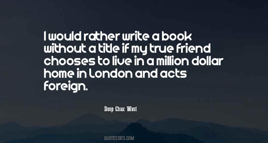 Foreign Best Friend Quotes #1877542