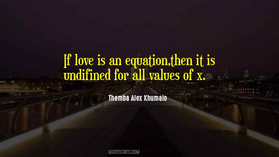 Equation Of Love Quotes #1614819