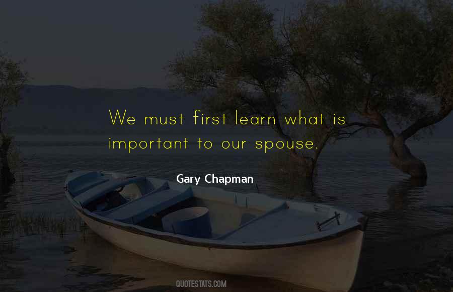 Spouse First Quotes #1525598