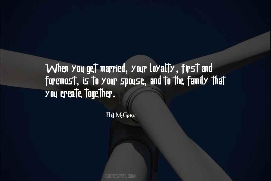 Spouse First Quotes #280999