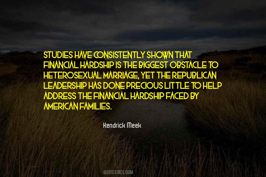 Hardship Marriage Quotes #1622264