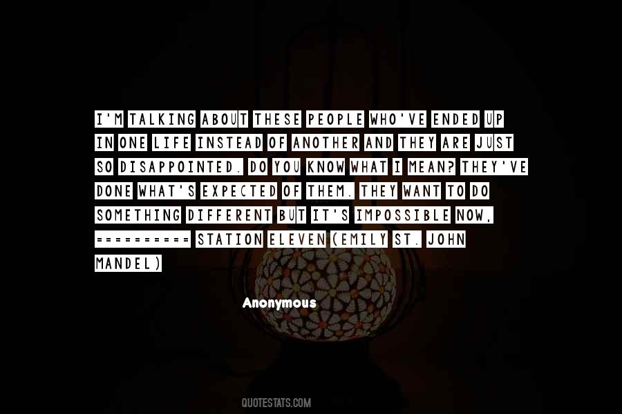 Do You Know What Quotes #966680
