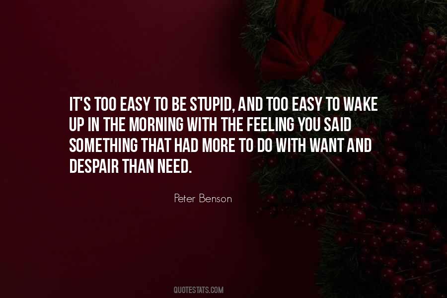 Wake Up With You Quotes #954082