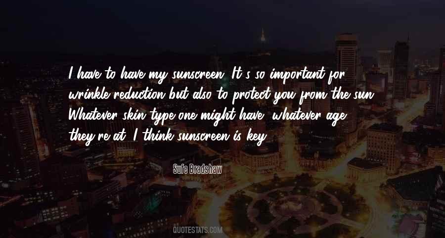 Sun Skin Quotes #1567400