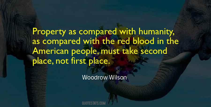 Humanity First Quotes #1504321