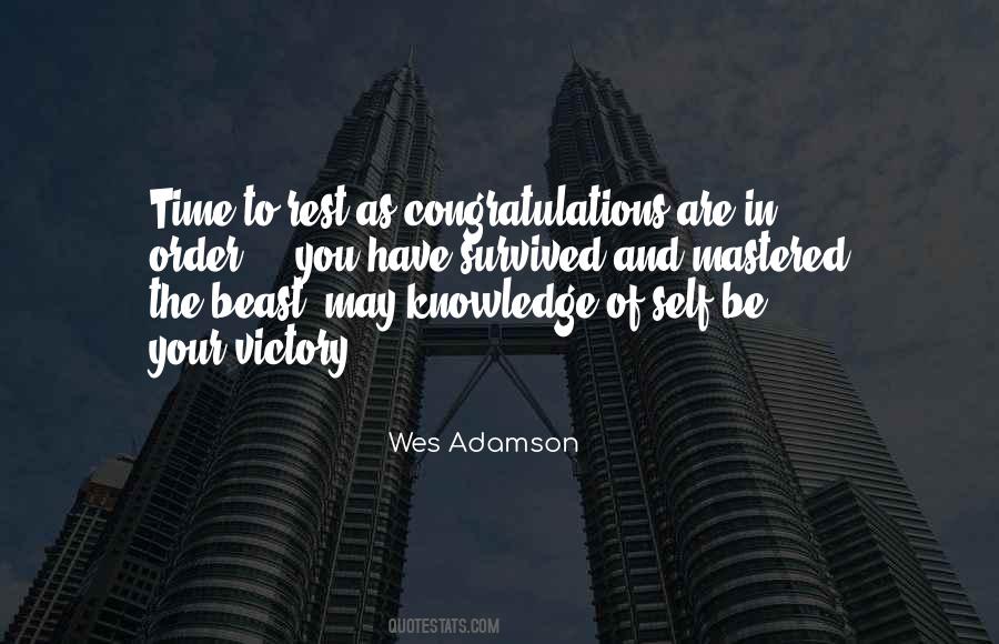 Congratulations Are In Order Quotes #1408367