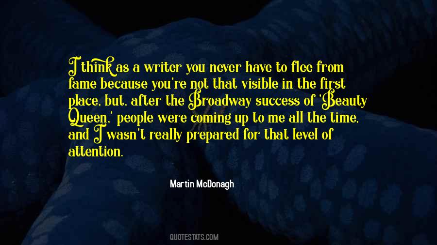 First Time Success Quotes #589971