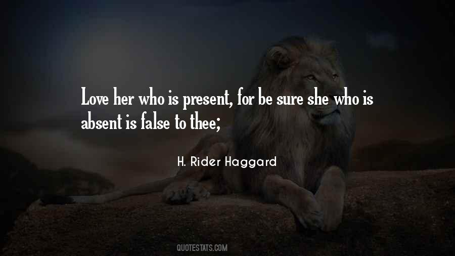 Is Present Quotes #1171079