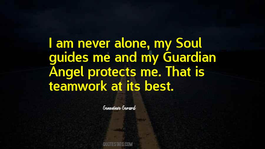 Alone Angel Quotes #1354204