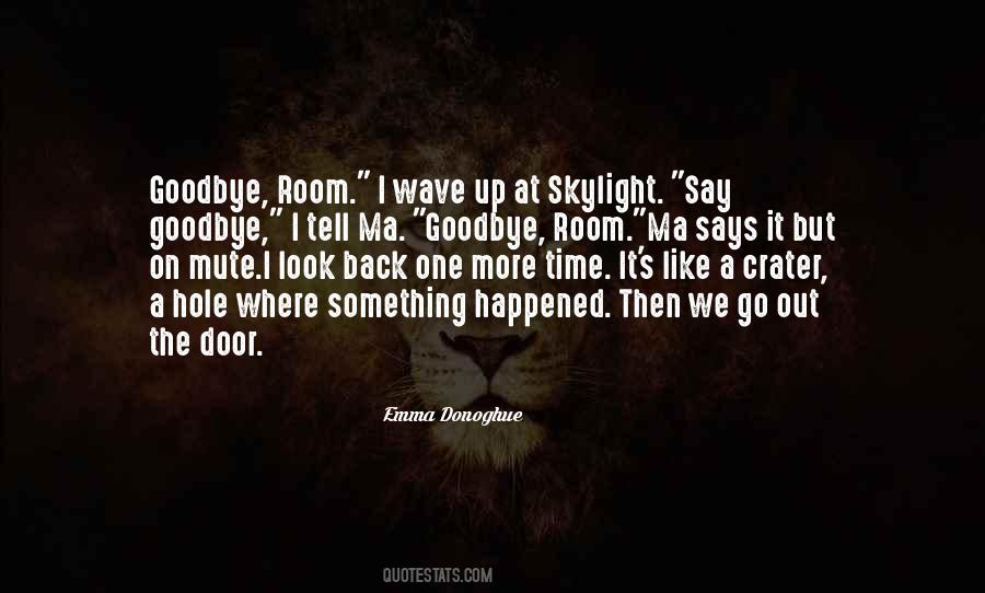 Wave Goodbye Quotes #1196774