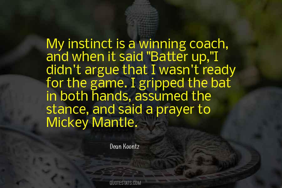 Off The Game Batter Quotes #1186168
