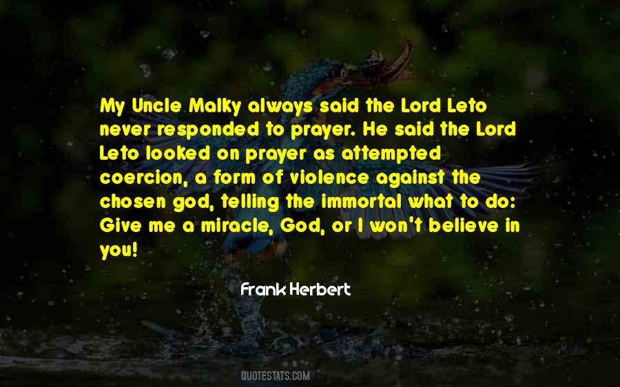 Miracle God Quotes #1730256
