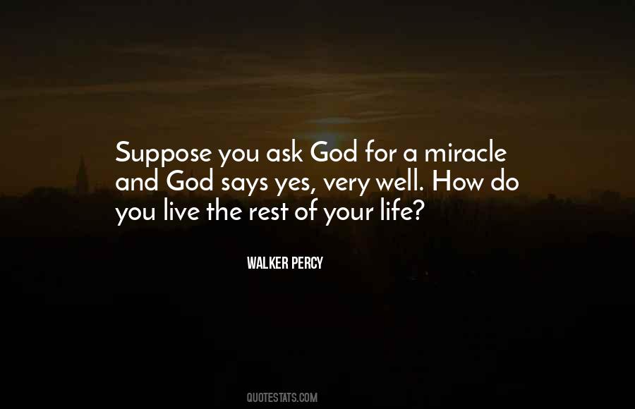 Miracle God Quotes #308149