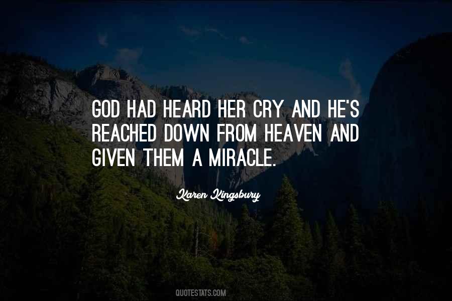 Miracle God Quotes #49985