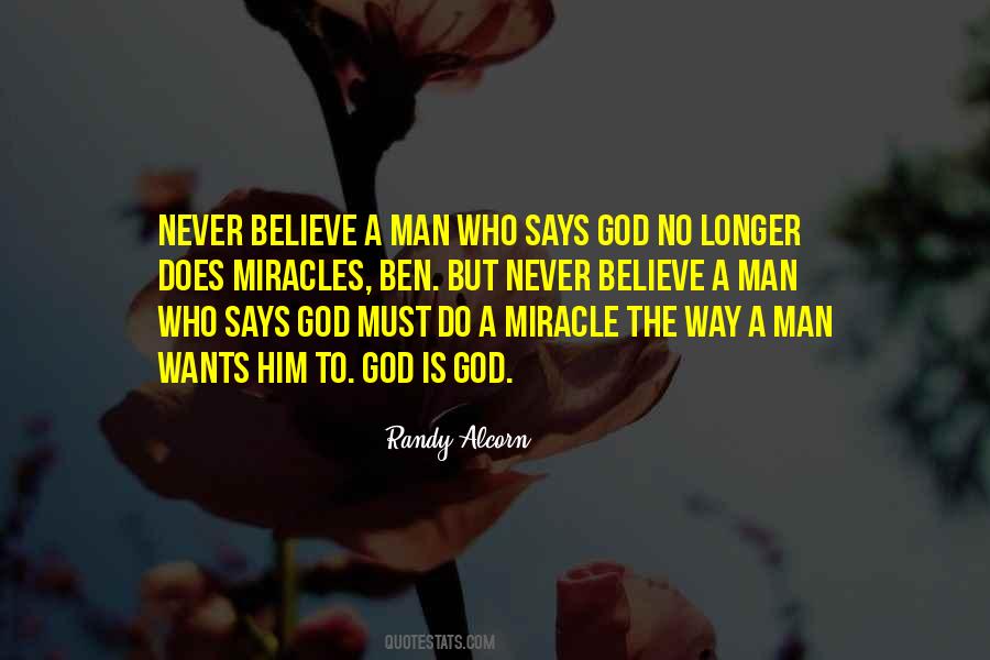 Miracle God Quotes #586206