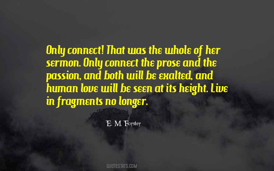 Love Cant Be Seen Quotes #315208