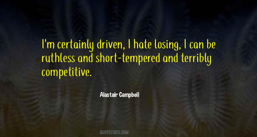 Yes I Am Short Tempered Quotes #1611550