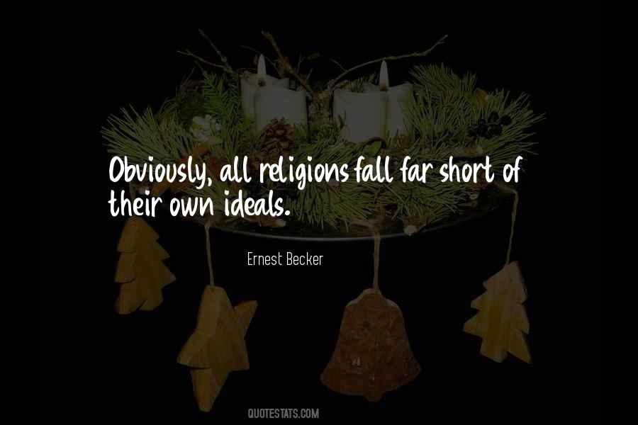 Short Religion Quotes #1839761