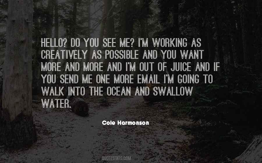 Do You Want To See Me Quotes #1226673