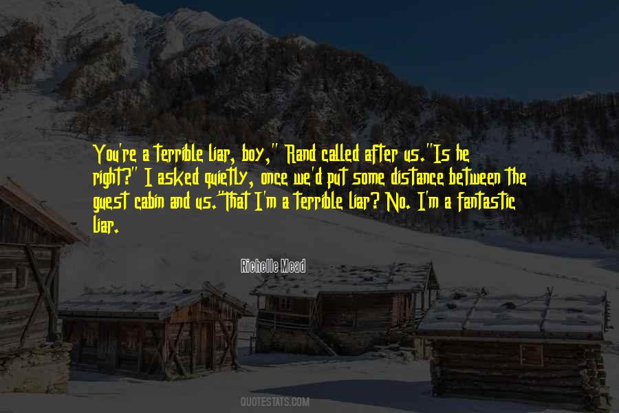 Distance And You Quotes #59804