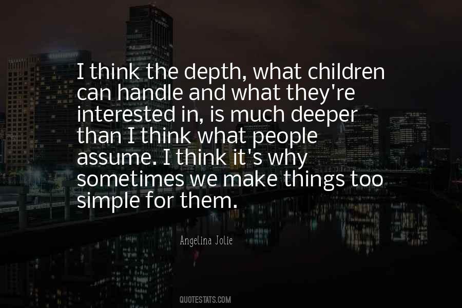 Sometimes The Simple Things Quotes #973054
