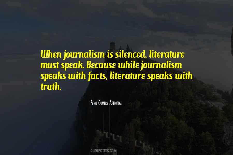 Speak Facts Quotes #1130002