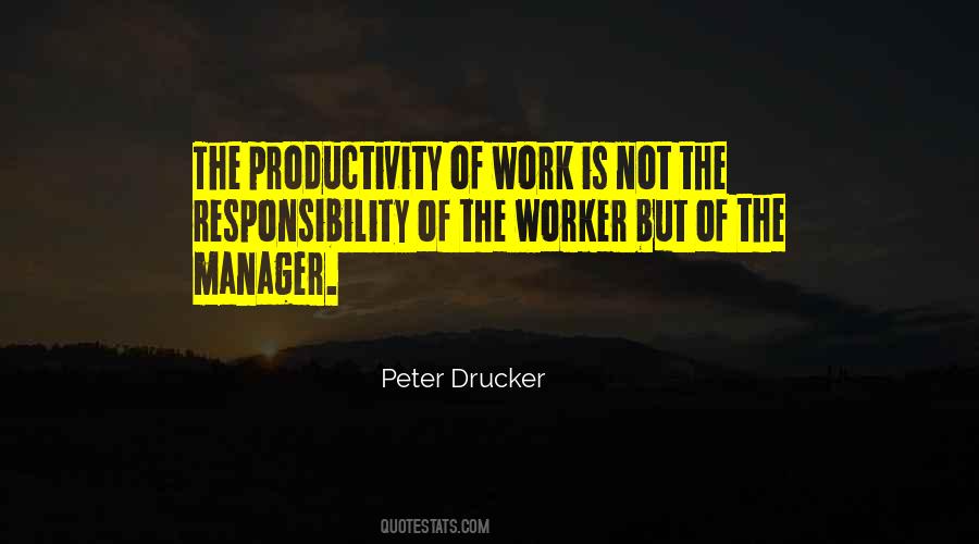 Work Productivity Quotes #1516469