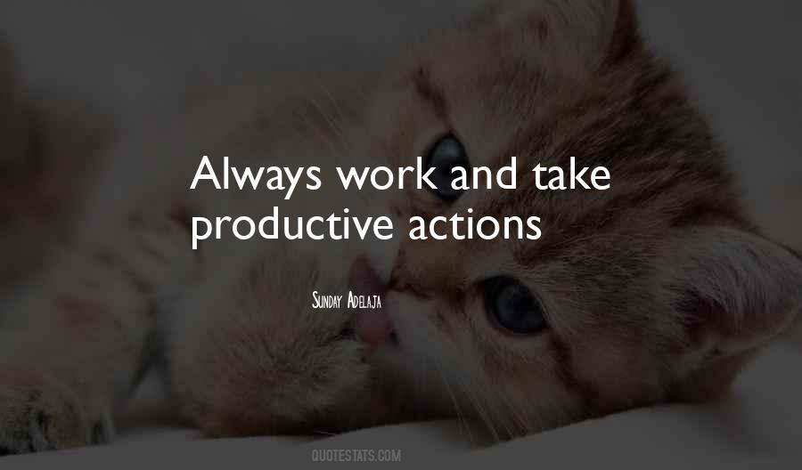 Work Productivity Quotes #1623760