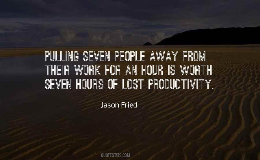 Work Productivity Quotes #463438