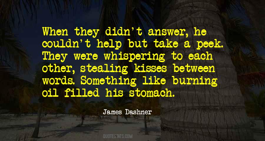 Oil Burning Quotes #1502291
