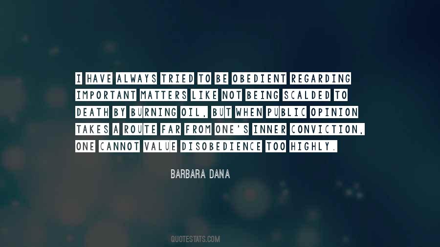 Oil Burning Quotes #423988