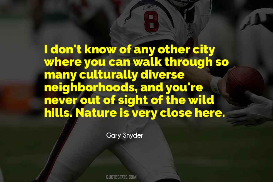 Nature City Quotes #1278273