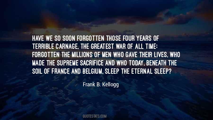Greatest Sacrifice Quotes #1284253