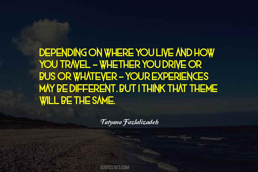 Travel By Bus Quotes #1763429