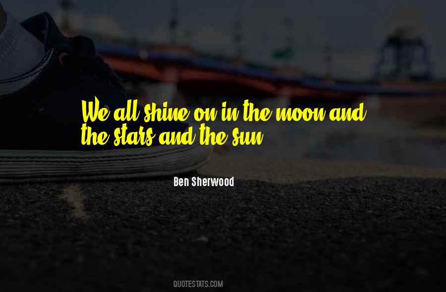 Quotes About The Moon And The Sun #938475